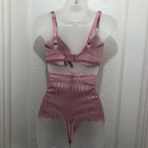 Victoria’s Secret 34F & Medium High Waist Thong Sexy Tee Unlined Demi Bra 34(3D) - Picture 5 of 8